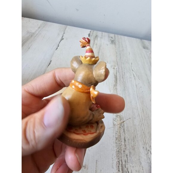 Anri party time Valentin koala birthday limited Italy bluebird figurine statute‎ - Picture 5 of 8